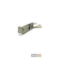40 Key 50 Thumb Turn Cylinder Silver – Developer-Grade Door Hardware UAE